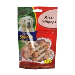 Comanda online Delisnacks Lolipops Pui si Orez 70 g