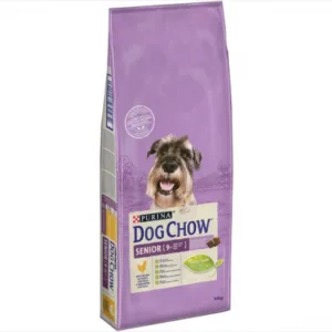 Comanda online Dog Chow Senior cu Pui 14 kg