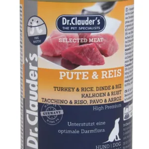 Comanda online Dr. Clauder’s Dog Selected Meat Curcan & Orez