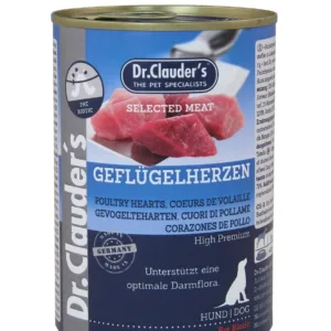 Comanda online Dr. Clauder's Dog Selected Meat Inimi de Pui