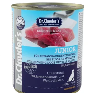 Comanda online Dr. Clauder's Dog Selected Meat Junior