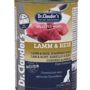 Comanda online Dr. Clauder's Dog Selected Meat Miel & Orez