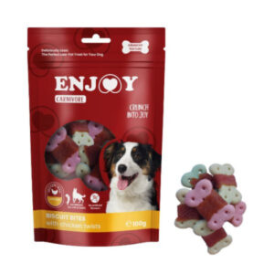Comanda online ENJOY Carnivore Biscuit Bits Twists