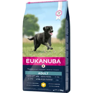 Comanda online EUKANUBA Active Adult Large Breed bogat in pui proaspat 15kg