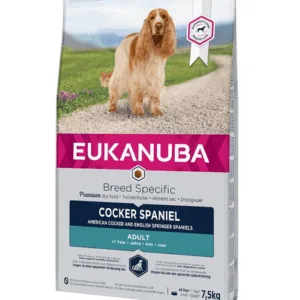 Comanda online EUKANUBA Adult Breeds Specific Cocker Spaniel Chicken hrana uscata caini adulti 7.5 kg