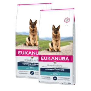Comanda online EUKANUBA Adult Breeds Specific German Shepherd Chicken hrana uscata caini adulti 24 kg (2 x 12 kg)