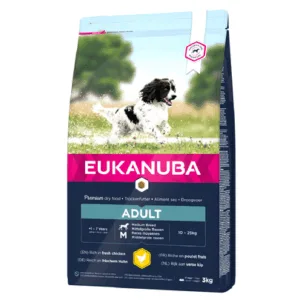 Comanda online EUKANUBA Adult Medium Breeds Chicken 3 kg
