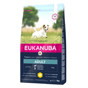 Comanda online EUKANUBA Adult Small Breeds Chicken 3 kg