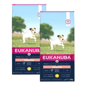 Comanda online EUKANUBA Caring Senior Small Breed hrana uscata caini seniori talie mica