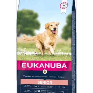Comanda online EUKANUBA Dog Base Senior Large Breeds Lamb & Rice hrana uscata caini seniori talie mare