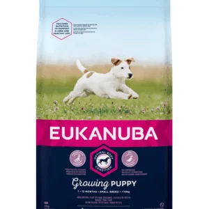 Comanda online EUKANUBA Growing Puppy Small Breed Hrana uscata pentru catei de talie mica
