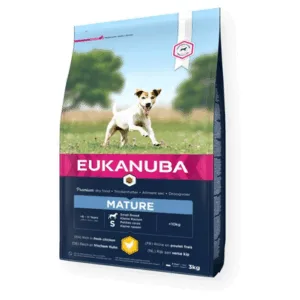 Comanda online EUKANUBA Senior Small Breeds Chicken 3 kg