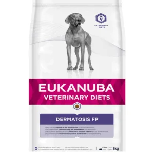 Comanda online EUKANUBA Veterinary Diets Dermatosis fp dieta veterina pentru caini cu sensibiltati 12kg