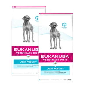 Comanda online EUKANUBA Veterinary Diets Joint mobility adult all breeds Hrana uscata pentru caini adulti 24 kg (2 x 12 kg)