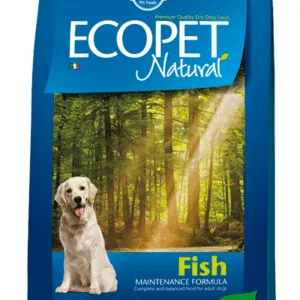 Comanda online Ecopet Natural Caine Adult Fish - 12 kg