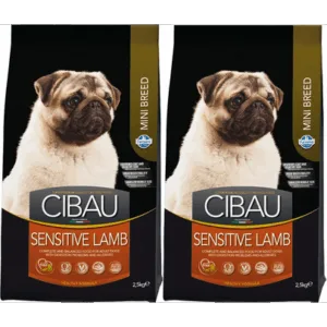 Comanda online FARMINA Cibau Sensitive Lamb MINI hrana caini rasa mica cu sistem digestiv sensibil