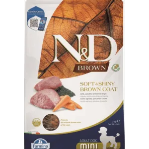 Comanda online FARMINA N&D Brown Dog Adult Mini Lamb