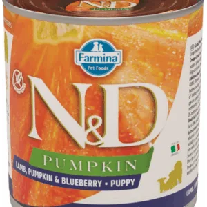 Comanda online FARMINA N&D Hrană pentru cățeluși - dovleac