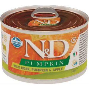 Comanda online FARMINA N&D Hrană umedă cu mistreț