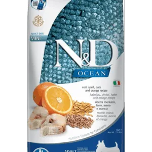 Comanda online FARMINA N&D Ocean Adult Mini cu cod