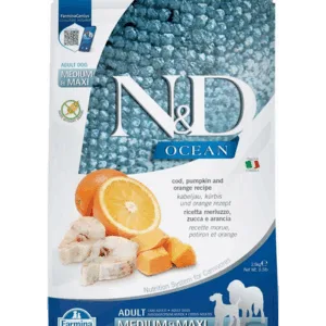 Comanda online FARMINA N&D Ocean Dog Adult Medium/Maxi Hrana caini adulti