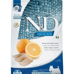 Comanda online FARMINA N&D Ocean Dog Adult Mini Hrana uscata pentru caini adulti de talie mica