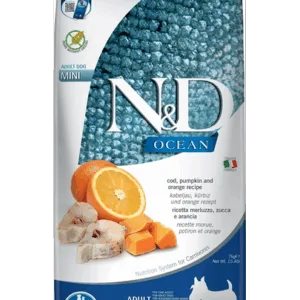 Comanda online FARMINA N&D Ocean Dog Adult Mini cod