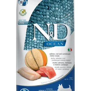 Comanda online FARMINA N&D Ocean - Hrană pentru câini adulți de talie mică - somon