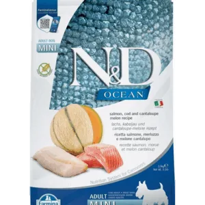 Comanda online FARMINA N&D Ocean Hrana uscata pentru caini adulti de talie mica