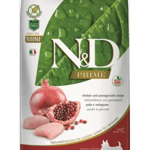 Comanda online FARMINA N&D Prime Dog Adult Mini Hrana caini adulti talie mica