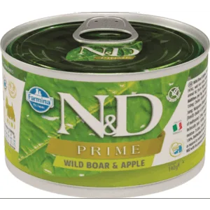 Comanda online FARMINA N&D Prime Dog Mini mistreț & măr 140 g