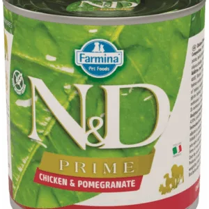 Comanda online FARMINA N&D Prime - Hrană umedă cu pui și rodie 285 g