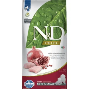 Comanda online FARMINA N&D Prime Puppy Medium/Maxi Hrana uscata catei