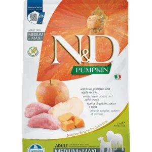 Comanda online FARMINA N&D Pumpkin Adult Medium&Maxi Hrana uscata caini