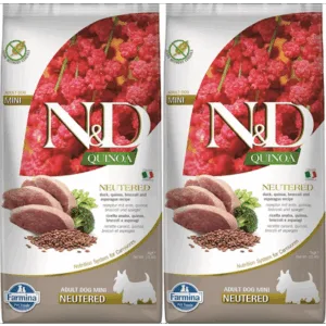 Comanda online FARMINA N&D Quinoa Neutere Adult Mini duck