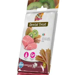 Comanda online FARMINA N&D Tropical Selection Dental Treat Pork Medium/Maxi 100 g recompense dentare pentru caini de talie medie si mare