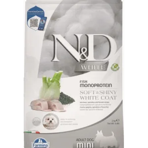 Comanda online FARMINA N&D White Dog Adult Mini Sea Bass