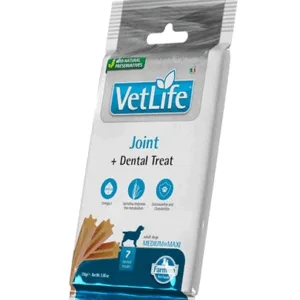 Comanda online FARMINA Vet Life Dental Treat Joint Medium/Maxi 100 g gustare dentara caini talie medie si mare