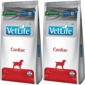 Comanda online FARMINA Vet Life Dog Cardiac 2x10 kg dieta veterinara caini cu insuficienta cardiaca cronica