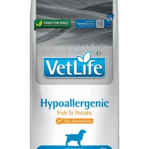Comanda online FARMINA Vet Life Hypoallergenic peste & cartof 12 kg Hrana uscata caini cu alergii alimentare