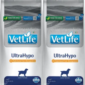 Comanda online FARMINA Vet Life Ultrahypo Dog 12 kg x 2 dieta caini cu alergii alimentare