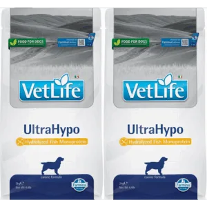 Comanda online FARMINA Vet Life Ultrahypo - Hrana uscata caini cu intoleranta alimentara 2x 2 kg