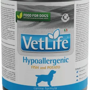 Comanda online FARMINA VetLife Canine Hypoallergenic Fish & Potato Hrana umeda pentru caini