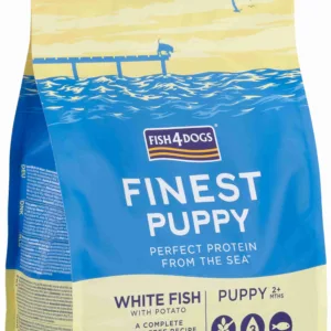Comanda online FISH4DOGS Finest PUPPY Peşte alb şi Cartofi