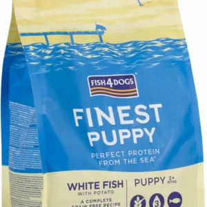 Comanda online FISH4DOGS Finest PUPPY Peşte alb şi Cartofi