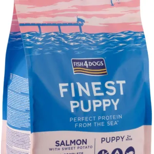 Comanda online FISH4DOGS Finest PUPPY Somon şi Cartofi dulci