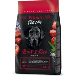 Comanda online FITMIN Dog For Life Adult Beef Rice 2