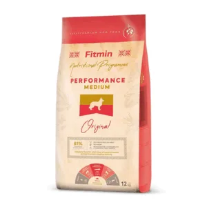 Comanda online FITMIN Dog Medium Performance 12 kg aliment complet caini talie medie