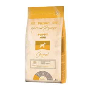 Comanda online FITMIN Dog Mini Puppy 12 kg hrana superpremium pentru catelusi