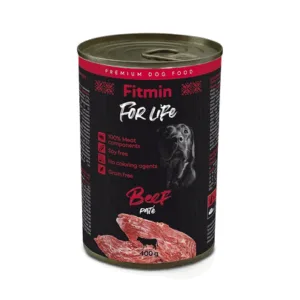 Comanda online FITMIN For Life Dog pate monoproteic pentru caini